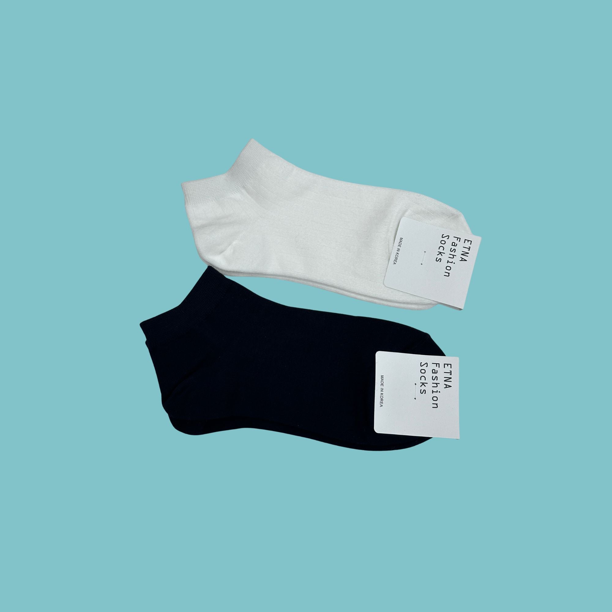BBS Gemma Ankle Sock Staple - White/Black