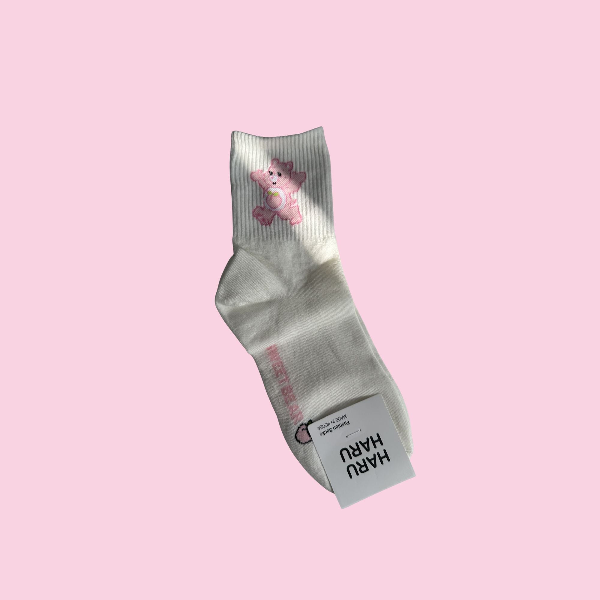 BBS Juicy Bear Vibrant Fruit Crew Socks