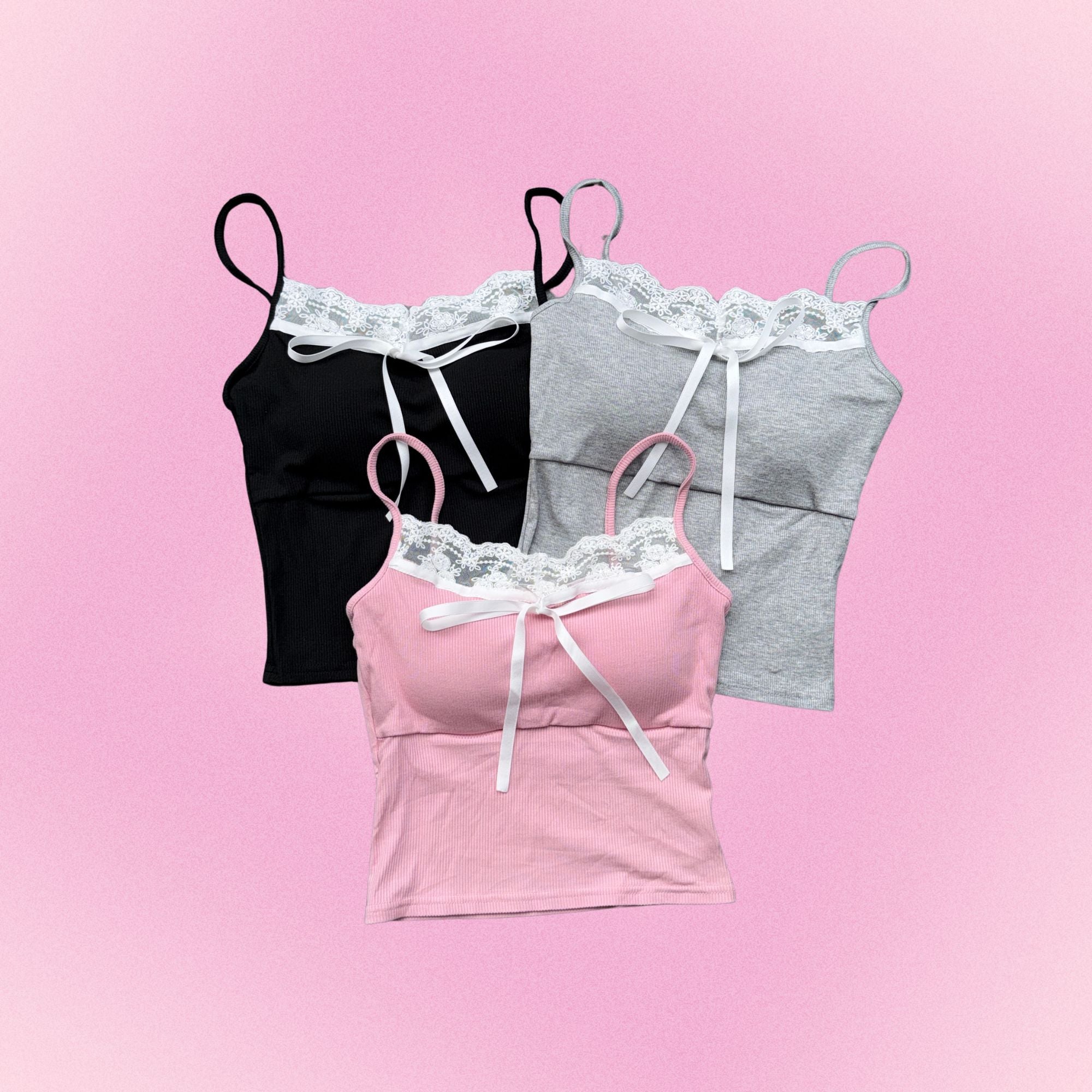 BBS Angelic Satin Lace Cami (VT106)