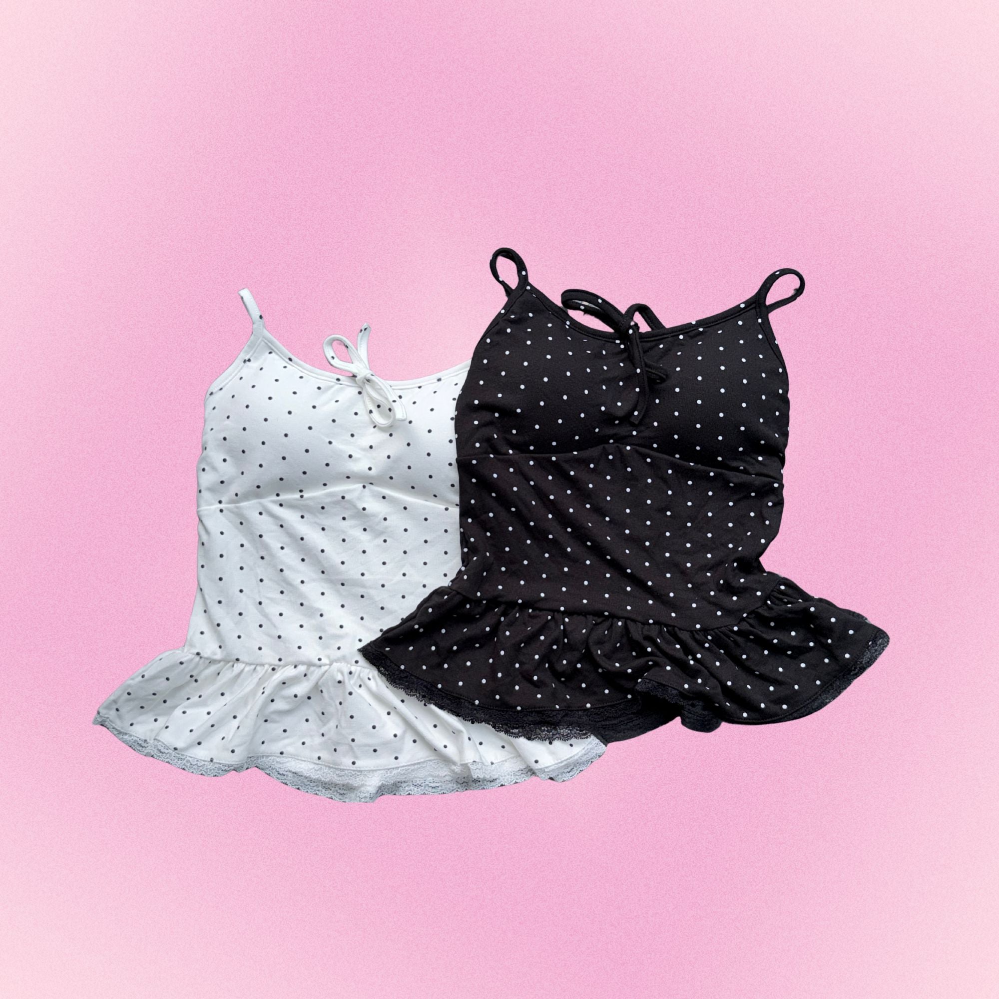 BBS Polka Dot Ruffle Top (VT109)
