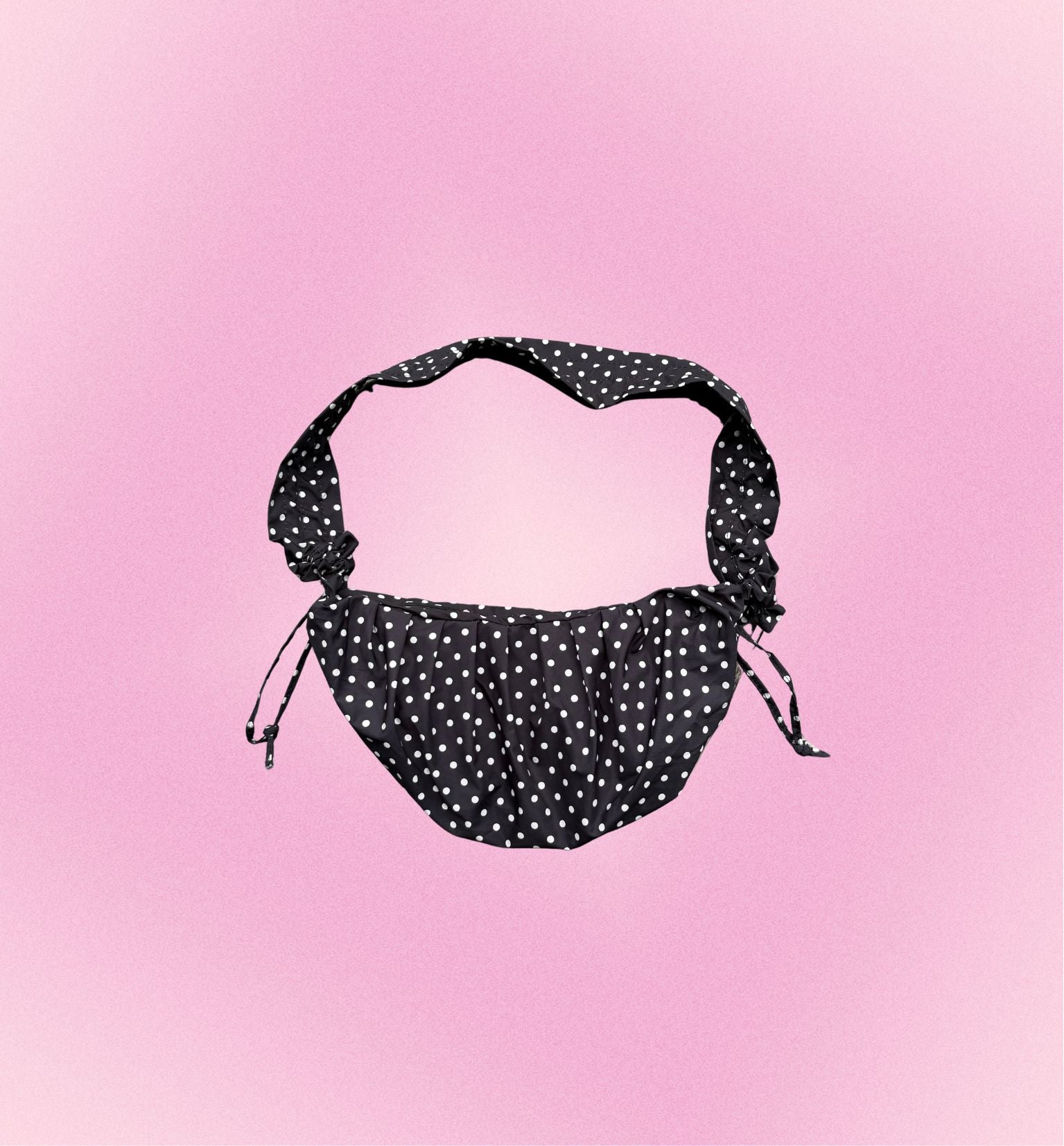 The Juliette Ribbon Ruffle Shoulder Bag