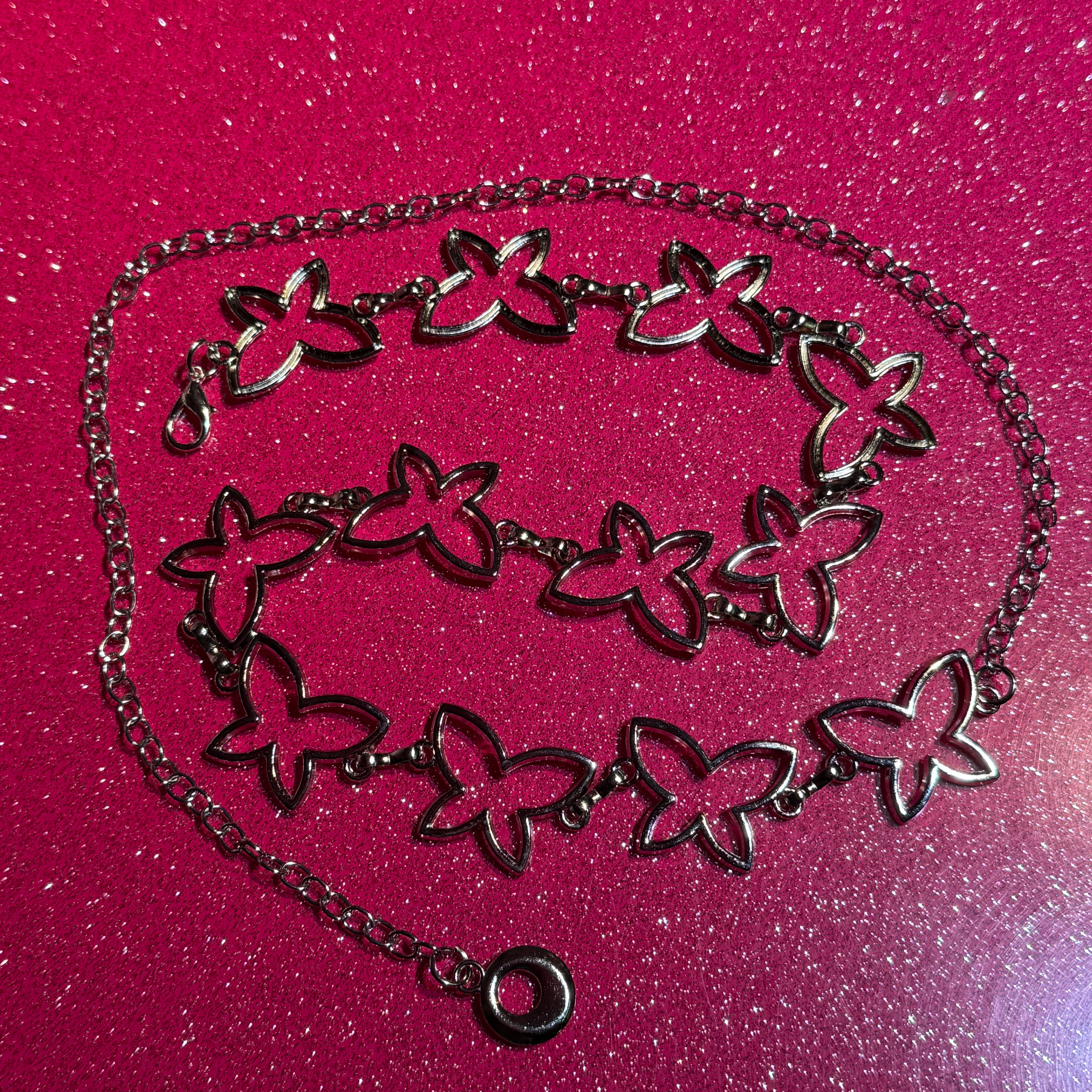 Butterfly belt chain
