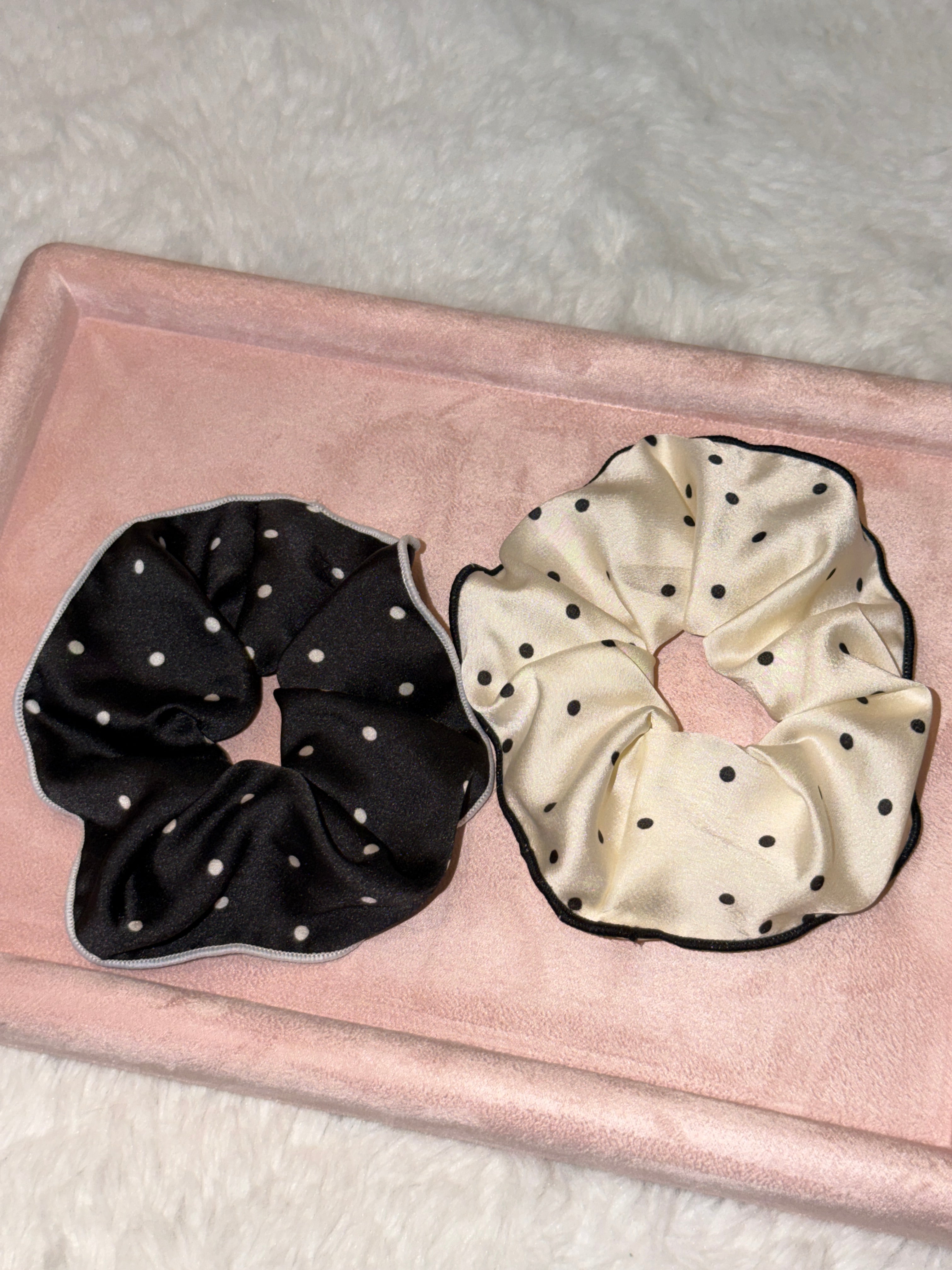 BBS Polka Dot Scrunchie