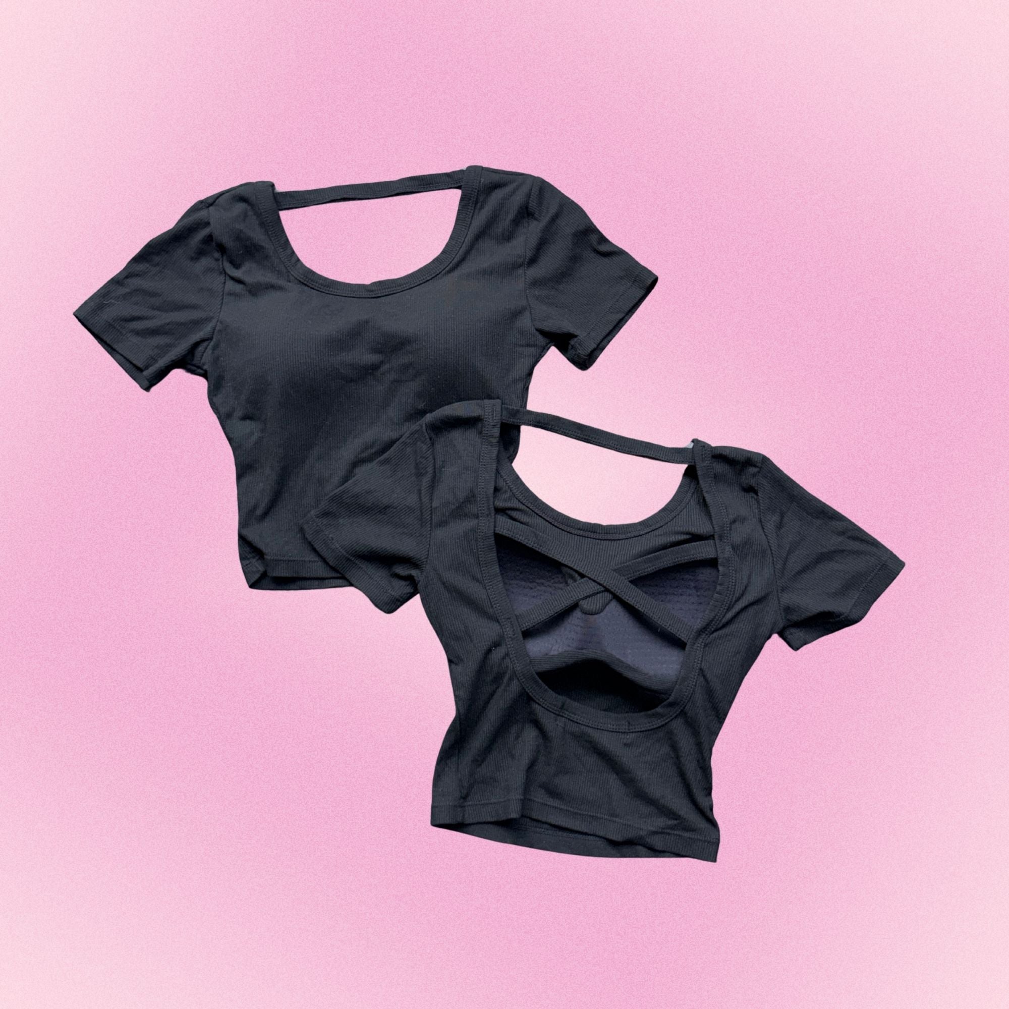 BBS Snatched Open Back Padded Tee