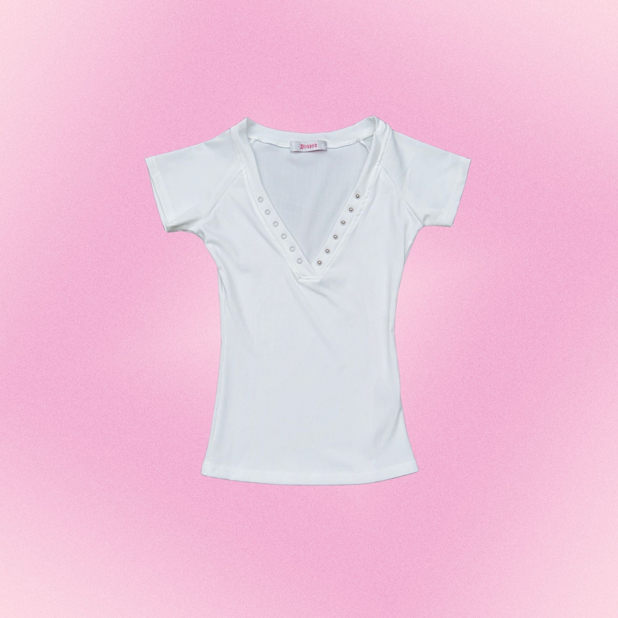 BBS Ninetiez Studded Deep-V Tee