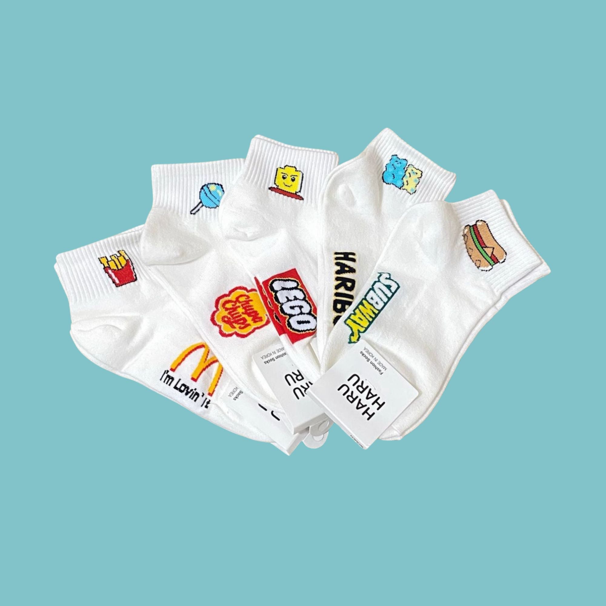 BBS Crave Nostalgic Foodie Ankle Socks