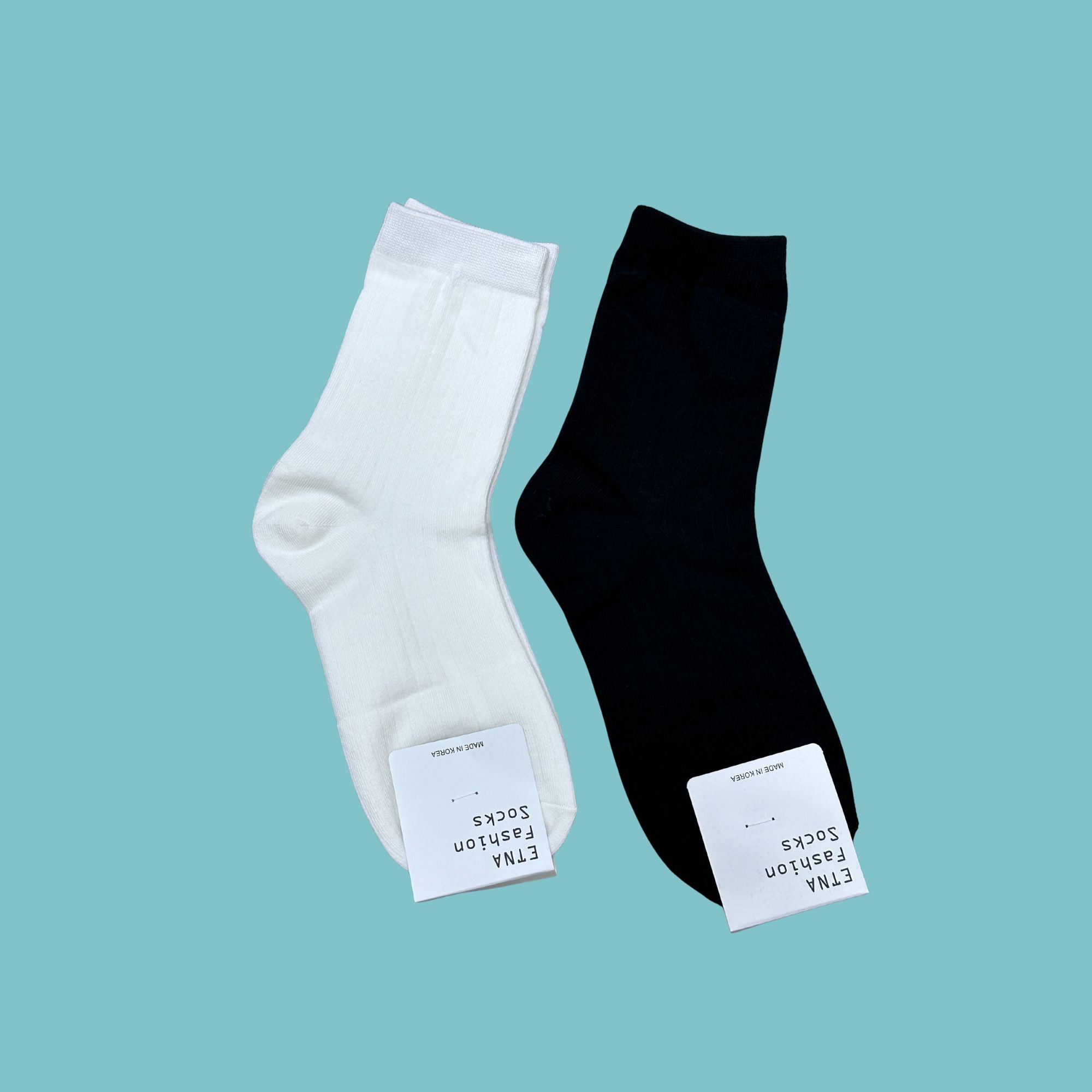 BBS Phoebe Classic Ribbed Crew Socks