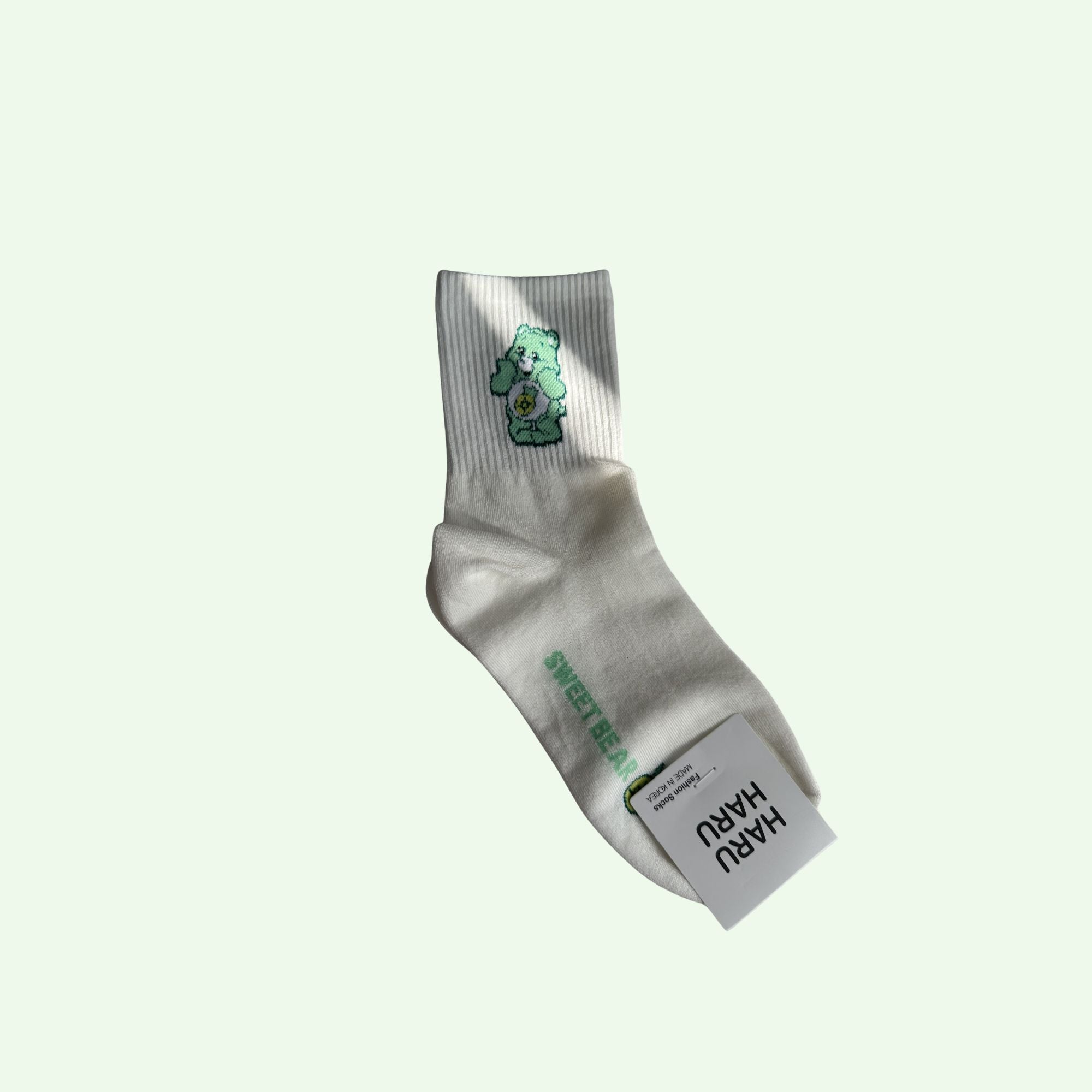 BBS Juicy Bear Vibrant Fruit Crew Socks
