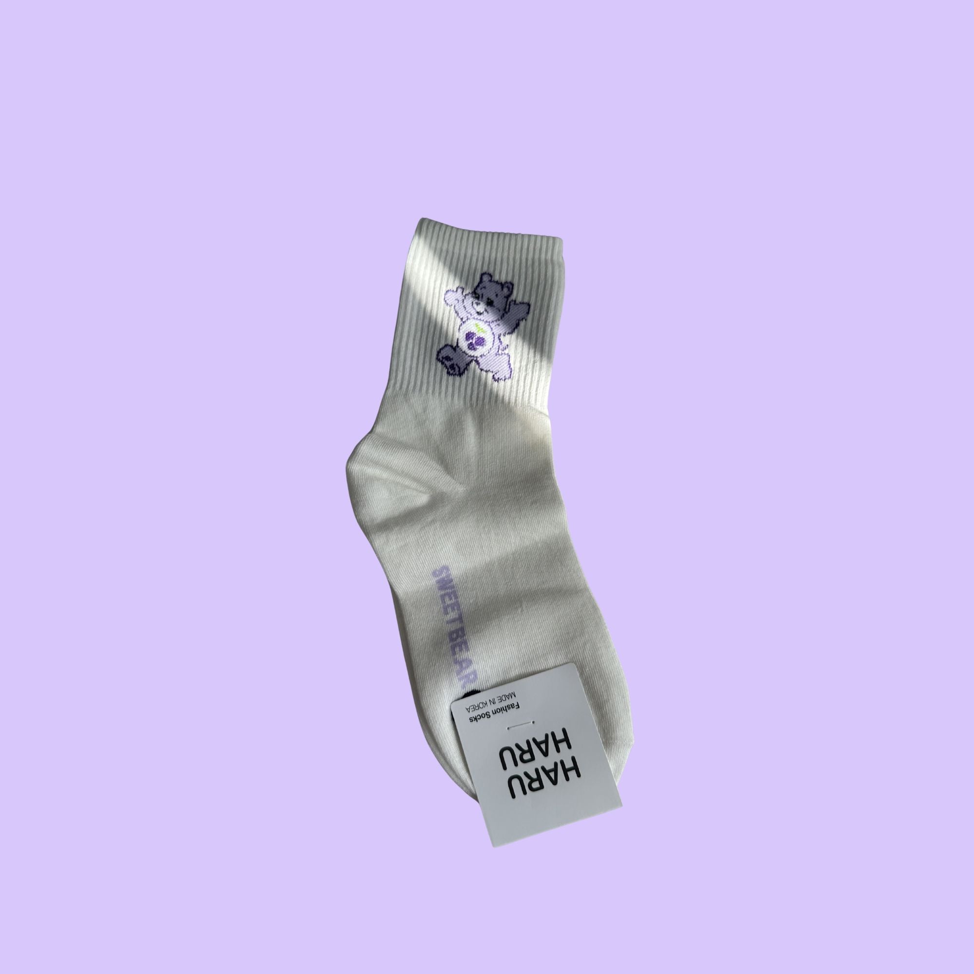 BBS Juicy Bear Vibrant Fruit Crew Socks