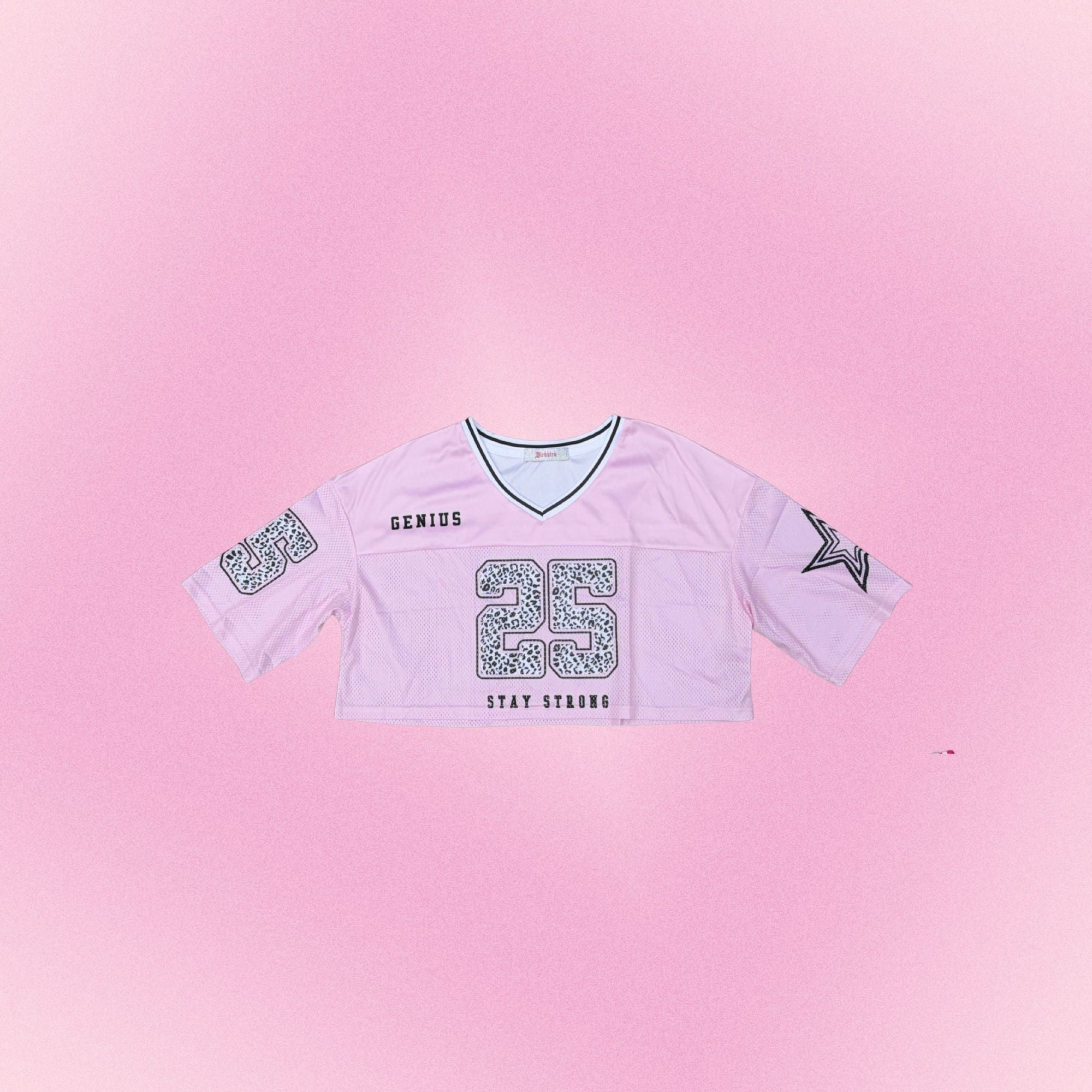 BBS Genius-25 Leopard Number Cropped Jersey