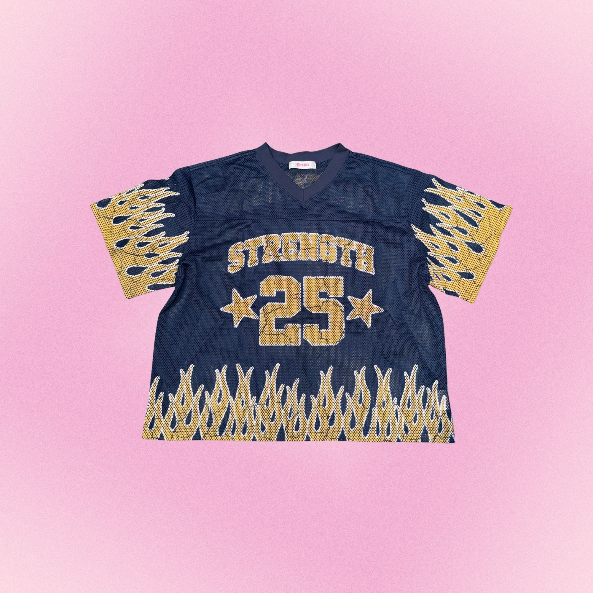 BBS Strength-25 Flame Pattern Oversized Jersey