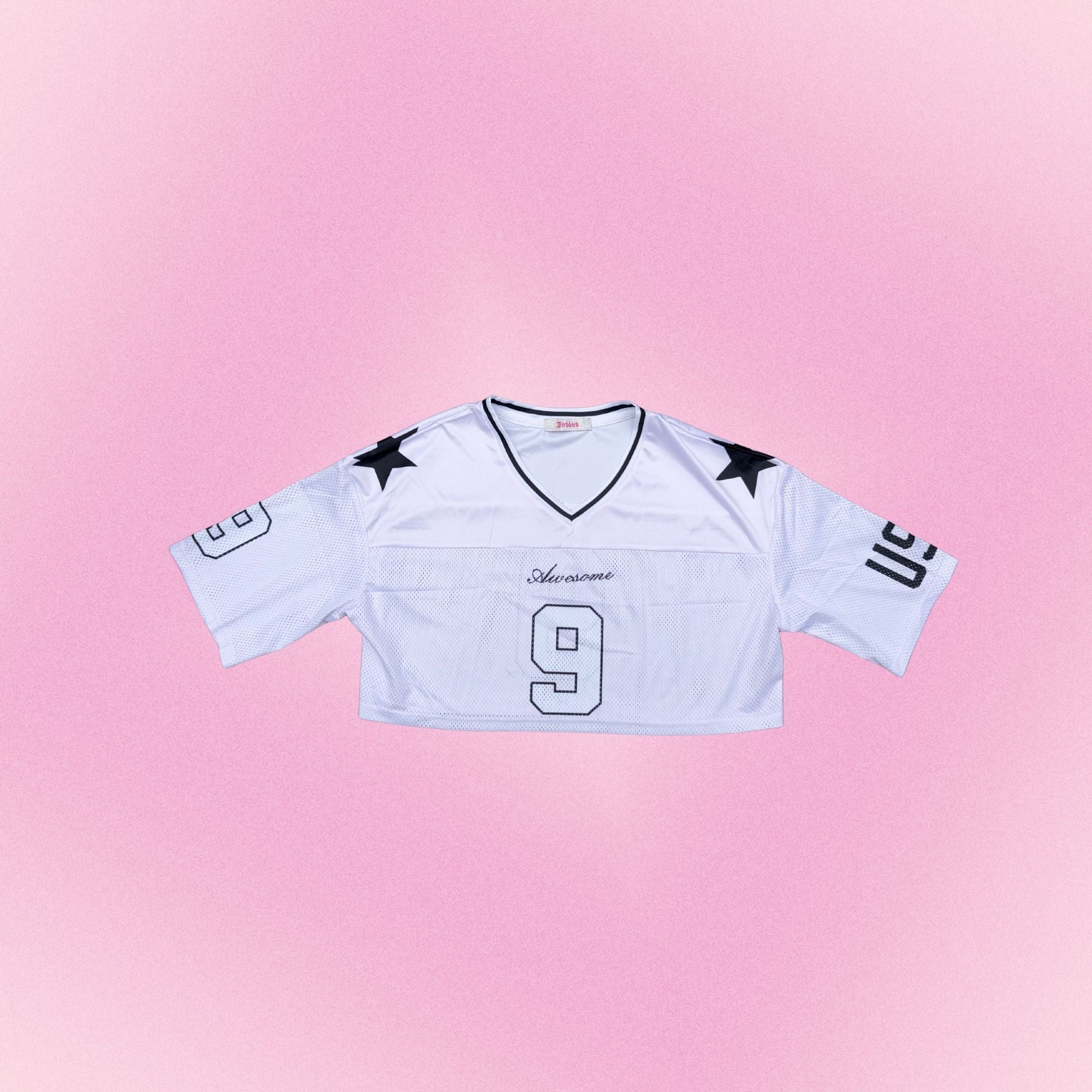 BBS Victory Cropped Mesh Jersey Top