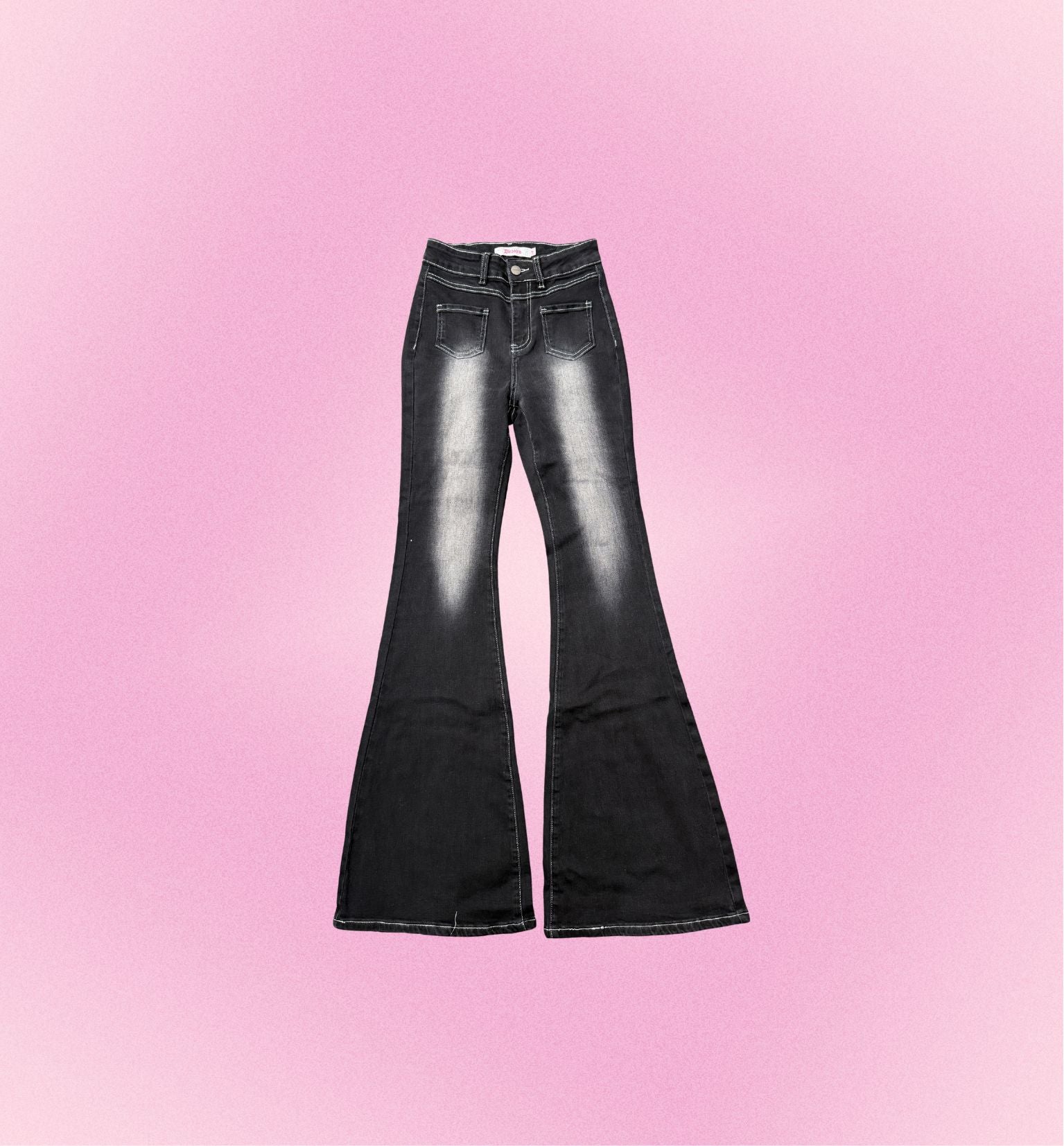 BBS Wild Curve Wash Flare Jeans