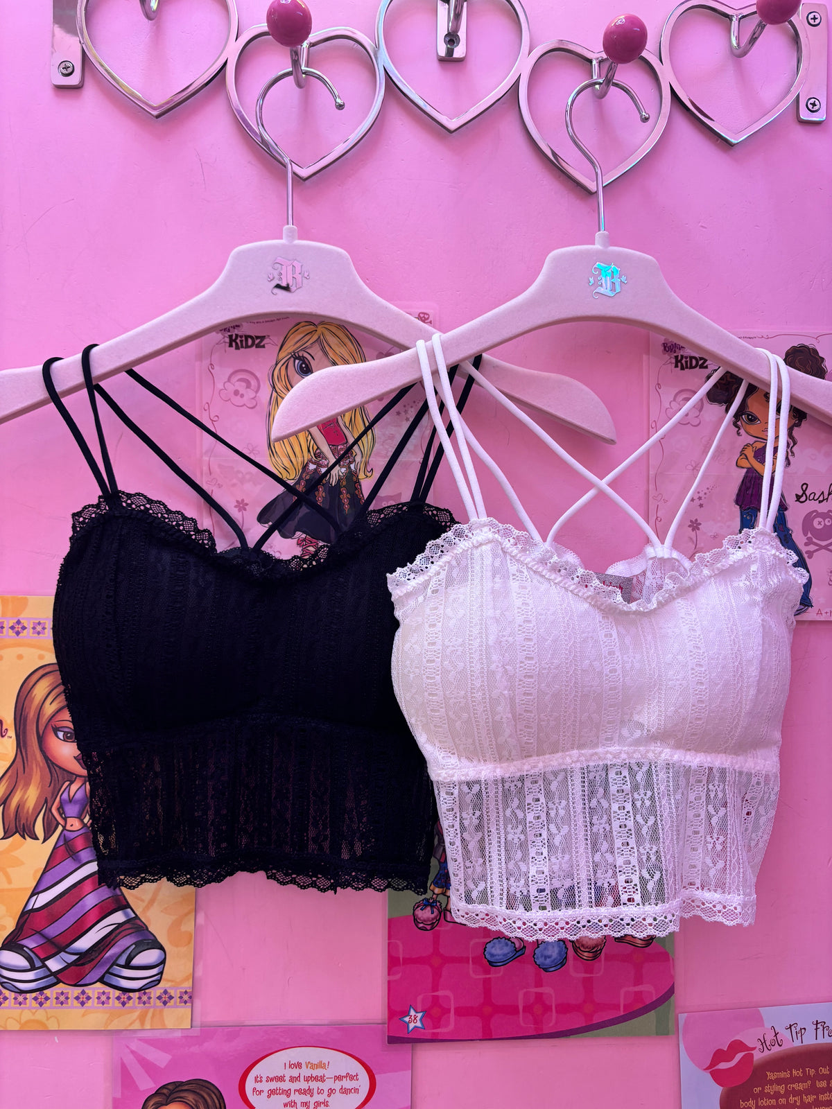 Lace copped top