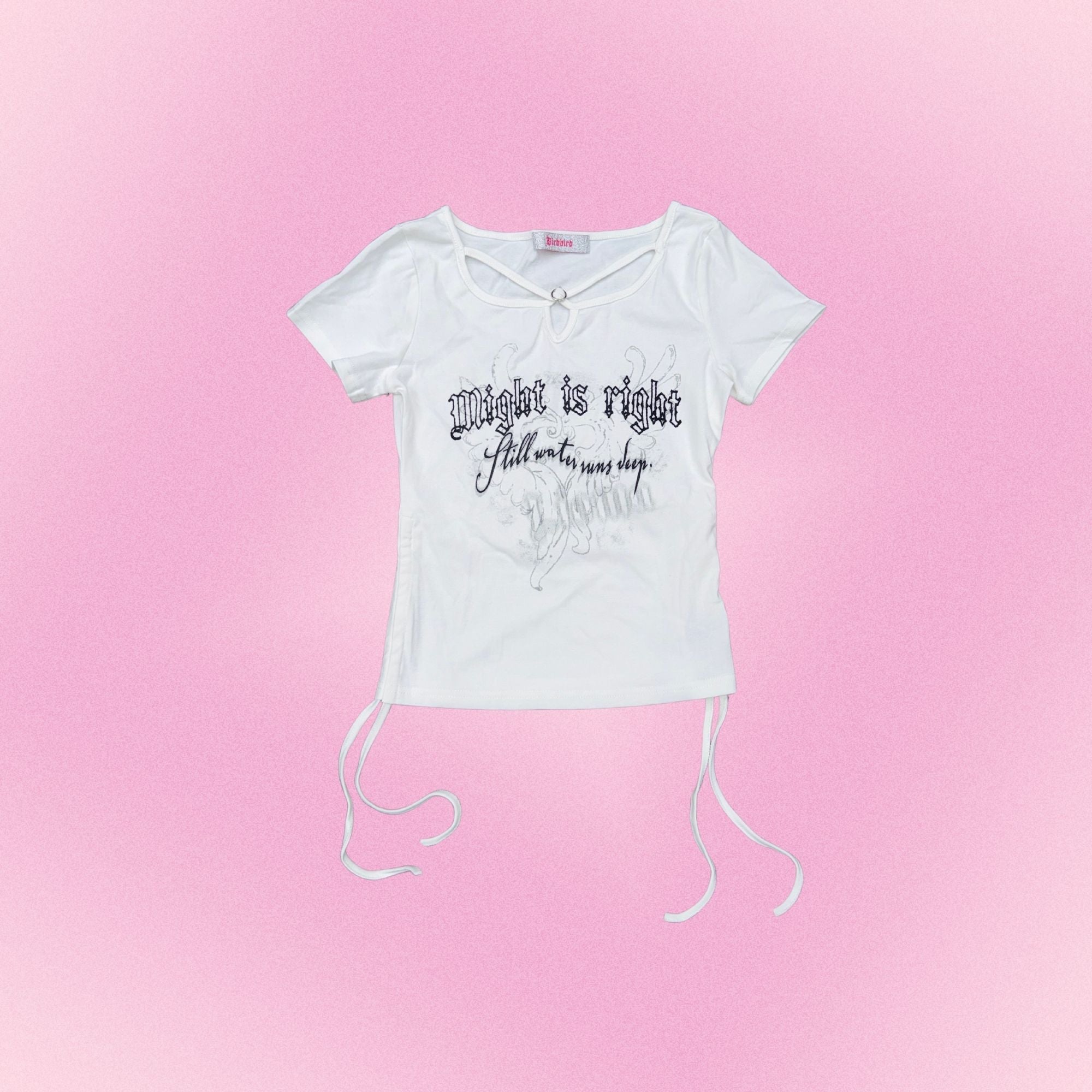 BBS Might is Right Y2K Rock Tee